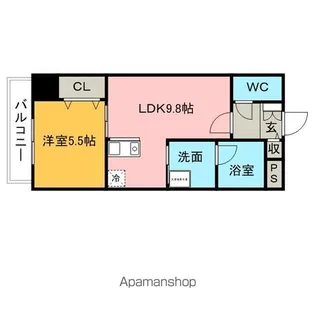 アリエッタ【3階】の間取り