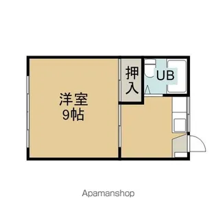 シティハイツA【203号室】の間取り