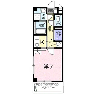プレザントハイツ【2階】の間取り