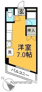 フォレストハウスⅢ【2階】の間取り