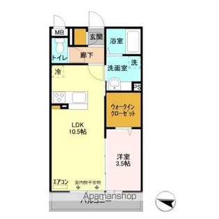 ステラタウン スピカ【2階】の間取り