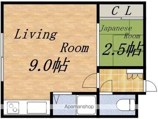エスポワール16【1階】の間取り