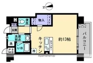 リヴェール【701号室】の間取り