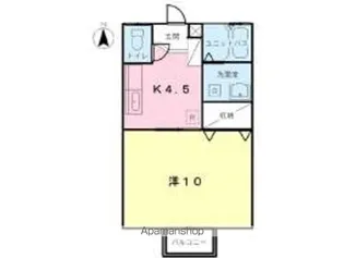 樹香A棟【2階】の間取り