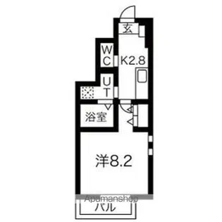 プルミール【1階】の間取り