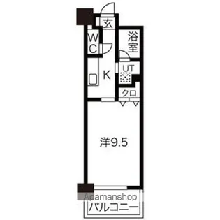 CASTELLO LUSSO【5階】の間取り