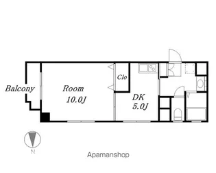 La Douceur伏見【10階】の間取り
