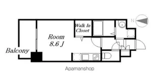 1Rの間取り画像