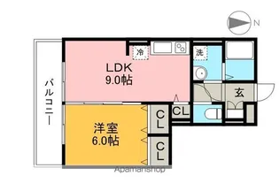 コンフォート【2階】の間取り