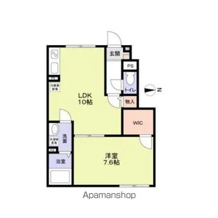ベリエ花小金井【1階】の間取り