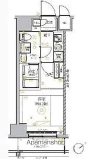 RELUXIA GRANDE横濱吉野町【10階】の間取り