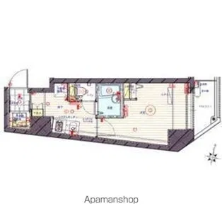 クレイシア池上【10階】の間取り
