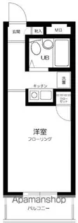 スカイコート新宿第7【4階】の間取り