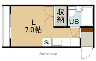 ハイツワン【3階】の間取り