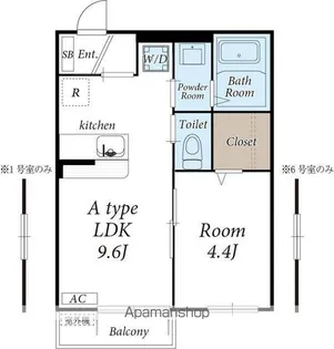 クレストⅢ【3階】の間取り