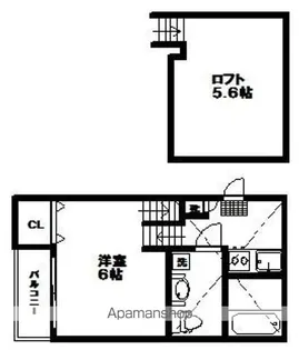 STAGE荒巻【1階】の間取り