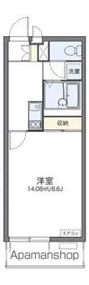 レオネクストKAZU【103号室】の間取り