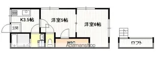 ポートガス・D・エース【1階】の間取り