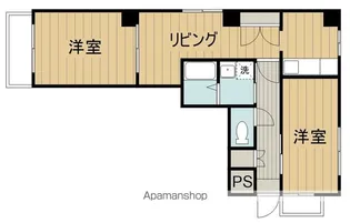 AKガーデン昭島【4階】の間取り