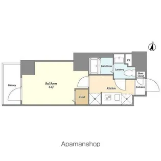 アルファコート立石3【1階】の間取り