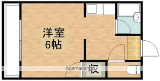 コーポ丸輪 B棟【2階】の間取り