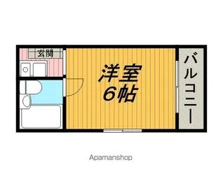 メゾンエトワール【105号室】の間取り