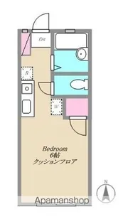 コーポ長谷川【205号室】の間取り
