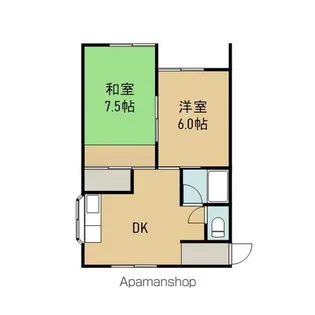チェリーK【102号室】の間取り