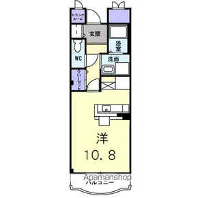 ファインロイテⅡ【2階】の間取り