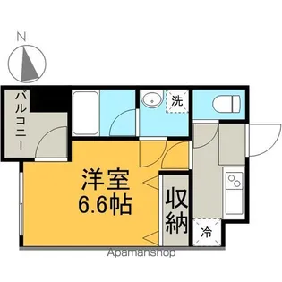 LASANTE東別院【14階】の間取り