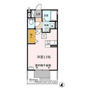 カトル・サンドリヨン【1階】の間取り