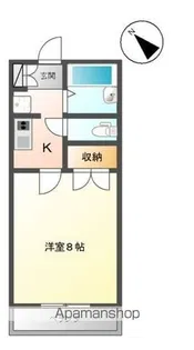 パルティールコトブキ【2階】の間取り