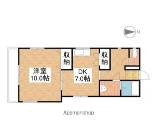 M’Sビル【201号室号室】の間取り