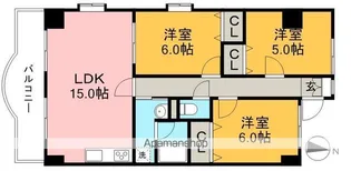リップルガーデンⅡ【1階】の間取り