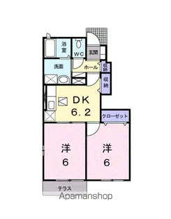 サニーパレスⅡ【1階】の間取り