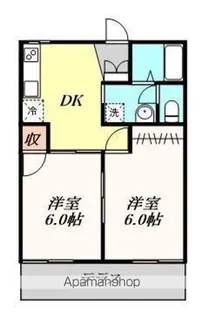 アネックス10A【102号室】の間取り