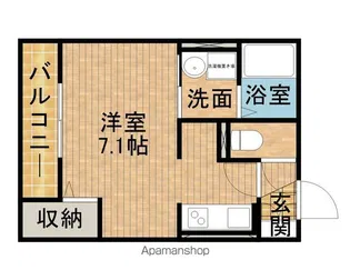 トリシア・ポイント城北【2階】の間取り