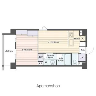 ART RESIDENCE IN OOTAKA−NO−MORI【2階】の間取り