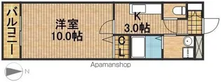フォレストリバー【2階】の間取り
