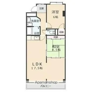 オオタ上菅ビル【1階】の間取り