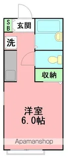 洋風ハイツ【102号室】の間取り