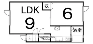 シャルムメゾンⅡ【1階】の間取り