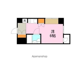 パークサイド鹿児島【4階】の間取り