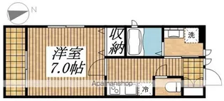 東京都立川市栄町3丁目【アパート】の間取り