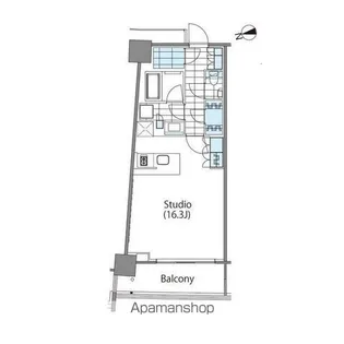 東京都新宿区新宿6丁目【マンション】の間取り