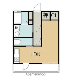 アムール・エミュー【2階】の間取り