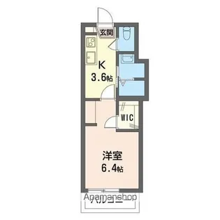 メゾンM・I【102号室】の間取り