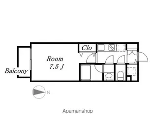 ブランシエスタ東別院「ヒガシベツイン」【6階】の間取り