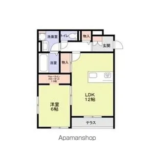 Coco Ange【1階】の間取り
