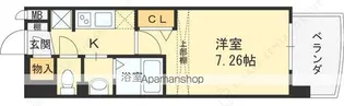 LUXE門真【8階】の間取り